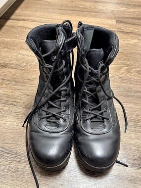VEVOR L-1901-8N-B Black Combat Boots US 10.5
